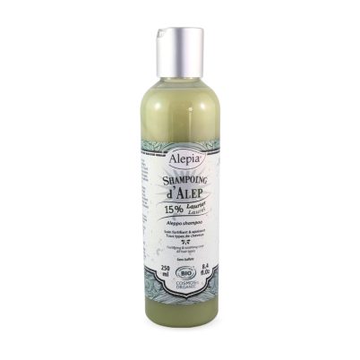 Shampoing d'Alep Bio 15 % Laurier - 250 ml