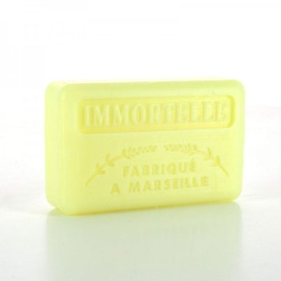 Savonnette Marseillaise au beurre de karit? 125g - Immortelle