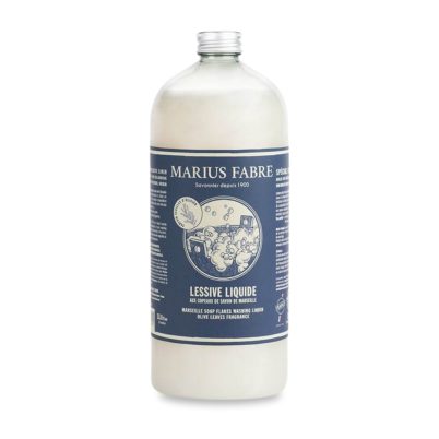 Lessive liquide aux copeaux de Marseille 1L - Parfumée aux feuilles d'olivier