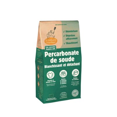 Photo produit : Percarbonate de soude 500g dans un sac kraft